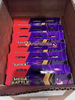 🌟6X Pokemon Boxes TCG Mega Battle Deck Mega GENGAR & DIANCIE EX SEALED BOXES+🌟 - Image 2