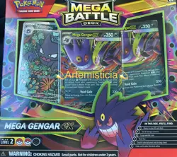 🌟6X Pokemon Boxes TCG Mega Battle Deck Mega GENGAR & DIANCIE EX SEALED BOXES+🌟 - Image 3