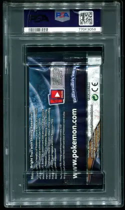 PSA 8 Shining Legends Booster Pack Shining Mew Artwork Sealed 2017 Pokemon - Image 2