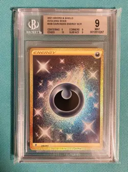 Darkness Energy (Secret) 236/203 SWSH07: Evolving Skies Holo for sale online - Image 1