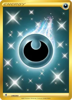 Darkness Energy (Secret) 236/203 SWSH07: Evolving Skies Holo for sale online - Image 3