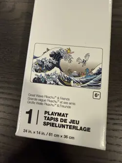 Great Wave Pikachu & Friends Playmat - Official Pokemon Center - Brand New - Image 2