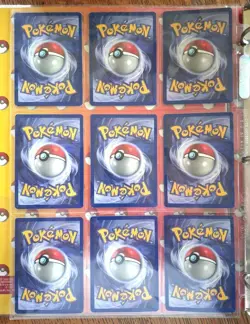 Pokemon 1st Edition Jungle & Team Rocket 33 Cards NM+/Mint Lot +Org. 1999 Binder - Image 2