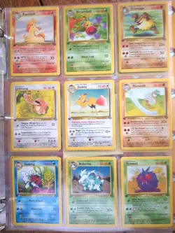 Pokemon 1st Edition Jungle & Team Rocket 33 Cards NM+/Mint Lot +Org. 1999 Binder - Image 3