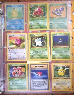 Pokemon 1st Edition Jungle & Team Rocket 33 Cards NM+/Mint Lot +Org. 1999 Binder - Image 5