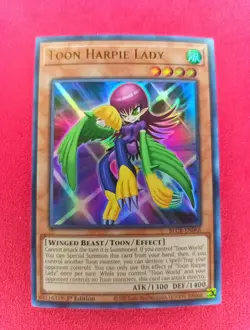 Yugioh! Toon Harpie Lady - BLCR-EN066 - Ultra Rare - 1st Edition Near Mint, Engl - Image 1