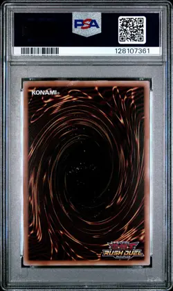 2024 YU-GI-OH! RD KP 19 OVER RUSH RARE #JP045 DARK MATTER GALAXY DRAGON PSA 9 - Image 2
