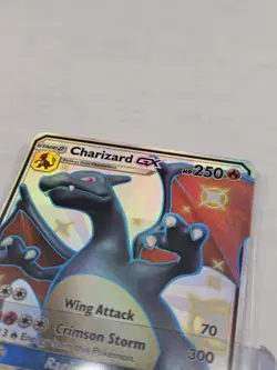 Pokemon TCG Charizard GX Hidden Fates Holo Full Art Ultra Rare Card SV49/SV94 - Image 5
