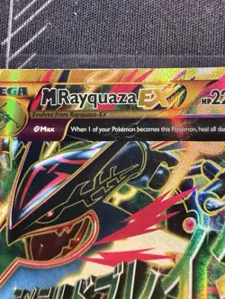 Pokemon TCG Mega M Rayquaza EX Holo Card 98/98 - Image 3
