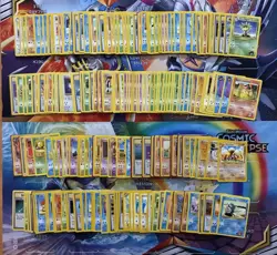 Vintage Pokemon Card Lot WOTC Sets Era Fire 200+ - Image 1