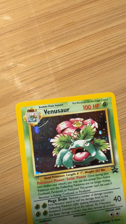 Venusaur 13/53 Wotc Holo Black Star Promo RARE CARD MP/HP - Image 2