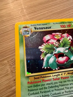Venusaur 13/53 Wotc Holo Black Star Promo RARE CARD MP/HP - Image 3