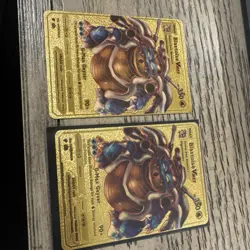 2 Blastoise VMAX Gold Foil Pokemon Card RARE GX Collection Powerful Trading card - Image 4