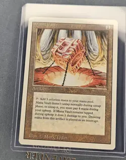 MTG Mana Vault Revised Edition Magic the Gathering Card - Image 3