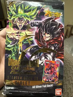DRAGON BALL SUPER TCG FUSION WORLD STARTER DECK 10: GIBLET SEALED CARDS & PACKS - Image 1