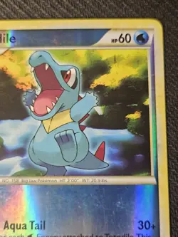 Totodile 74/95 Reverse Holo Pokemon Card 2011 Call of Legends LP - Image 3