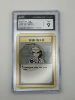 CGC Mint 9 Professor Oak 1999 #88 Pokemon Tcg Card - Image 1