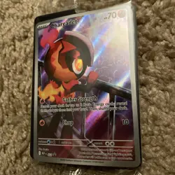 Charcadet 22 Black Star HOLO Promo Phantasmal Flames SEALED Pack Pokemon Card - Image 2