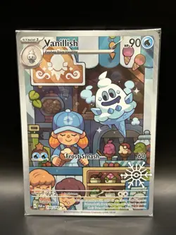 Sealed Holiday Stamped Vanillish 190/182 - Pokemon Paradox Rift Card - NM - Image 1