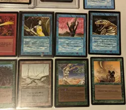 MTG Lot of 14 OLD & VINTAGE Cards. GRADED ALPHA & BETA, Arabian Nights. AWESOME! - Image 4