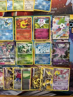 Vintage & Modern Pokemon Card Lot Holo Reverse Holo Etc Sylveon Glaceon Flareon - Image 2