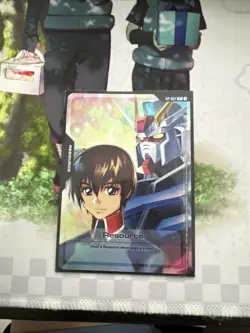 Kira Yamato Strike Gundam Resource RP-007 Card Game TCG Foil Promo English NM - Image 1