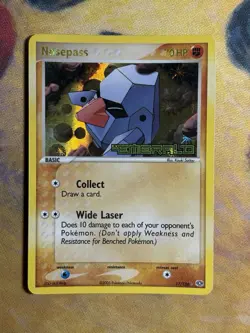 Nosepass 17/106 Ex Emerald Reverse Holo Stamped Pokemon Card Rare MP - Image 2