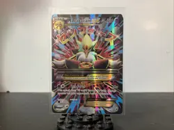 Pokemon Alakazam EX Fates Collide M Holo Full Art Card 118/124 Ultra Rare HP-MP - Image 1