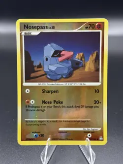 Nosepass 109/146 Legends Awakened Reverse Holo Pokemon TCG Card - Image 1