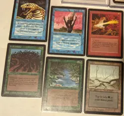 MTG Lot of 14 OLD & VINTAGE Cards. ALPHA & BETA GRADED, Arabian Nights, MISPRINT - Image 4