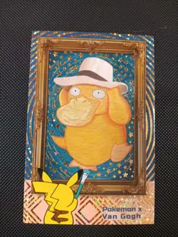 Psyduck Van Gogh Gold Ice Holo Electric Pikachu Card Database Peru - Image 1
