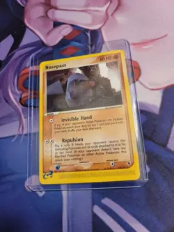 VTG 2003 TCG Pokemon EX Ruby & Sapphire Nosepass Rare e-Reader Card 18/109 HTF - Image 1