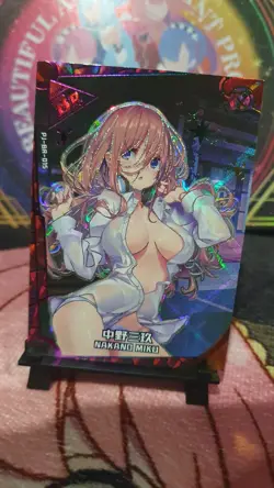 Goddess Story BEAUTIFUL AND ELEGANT PROJECT BR NANAKO MIKU ANIME WAIFU CARD - Image 1