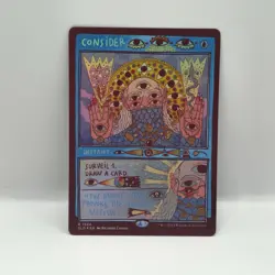 Consider #1524 FOIL MTG Secret Lair Roadshow Burning Revelations - Image 1