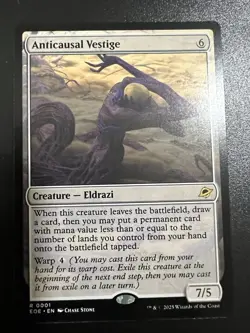 MtG Anticausal Vestige Edge of Eternities Regular - Image 1