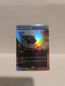 Katara's Reversal Foil Borderless - Avatar: The Last Airbender Near Mint - Image 1