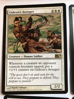 Gideons Avenger X4 M12 Ex Condition See Front/back Pics - Image 2