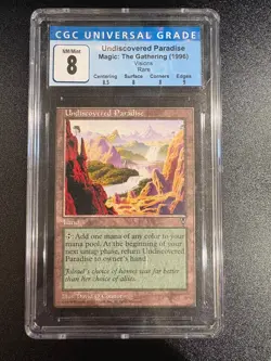 Graded CGC 8 Undiscovered Paradise Visions - Image 1