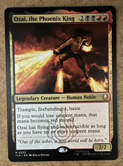 Ozai The Phoenix King - Avatar The Last Airbender TLA - NM MTG - Image 1