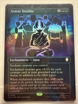 FOIL BORDERLESS Avatar Destiny - Avatar: The Last Airbender - NM-Mint - Image 1