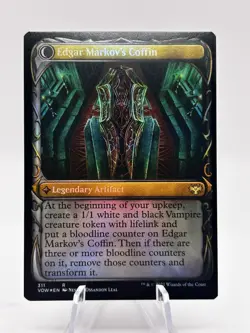 Edgar, Charmed Groom 311 Showcase Foil Crimson Vow VOC MTG NM - Image 2