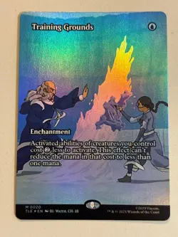 Training Grounds (Borderless FOIL) TLE Avatar: the Last Airbender - MTG - Image 1