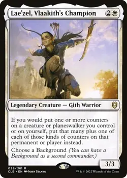 Lae'zel, Vlaakith's Champion Commander Legends: Battle for Baldur's Gate NM - Image 1