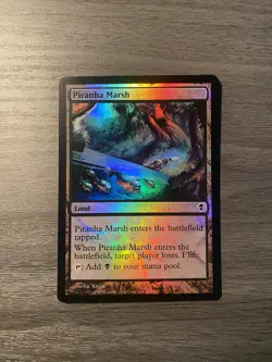 Piranha Marsh Zendikar Foil - Image 1
