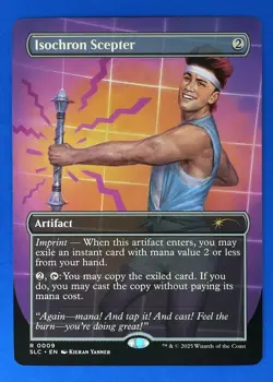 MTG Isochron Scepter Secret Lair Encyclopedia of Magic NM/M 0009 RARE - Image 1