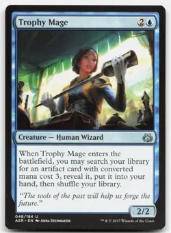 MTG Trophy Mage U Aether Revolt 48 LP - Image 1