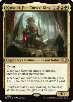 Korvold, Fae-Cursed King - 120 / English / Near Mint - Image 1