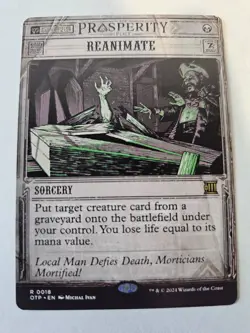 MTG - Reanimate - Outlaws of Thunder Junction Breaking News - Image 1