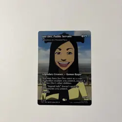 MTG - Joo Dee, Public Servant (Borderless) Mythic MTG Avatar Eternal - NM - Image 1