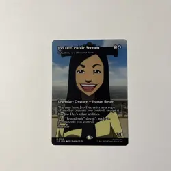 MTG - Joo Dee, Public Servant (Borderless) Mythic MTG Avatar Eternal - NM - Image 2